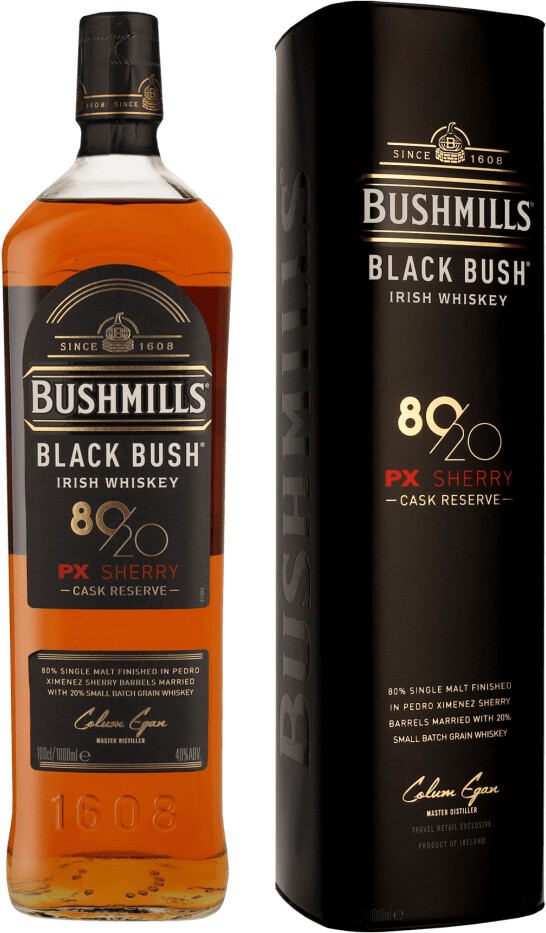 Bushmills Black Bush 80/20 PX Sherry Cask Reserve 1l 40%