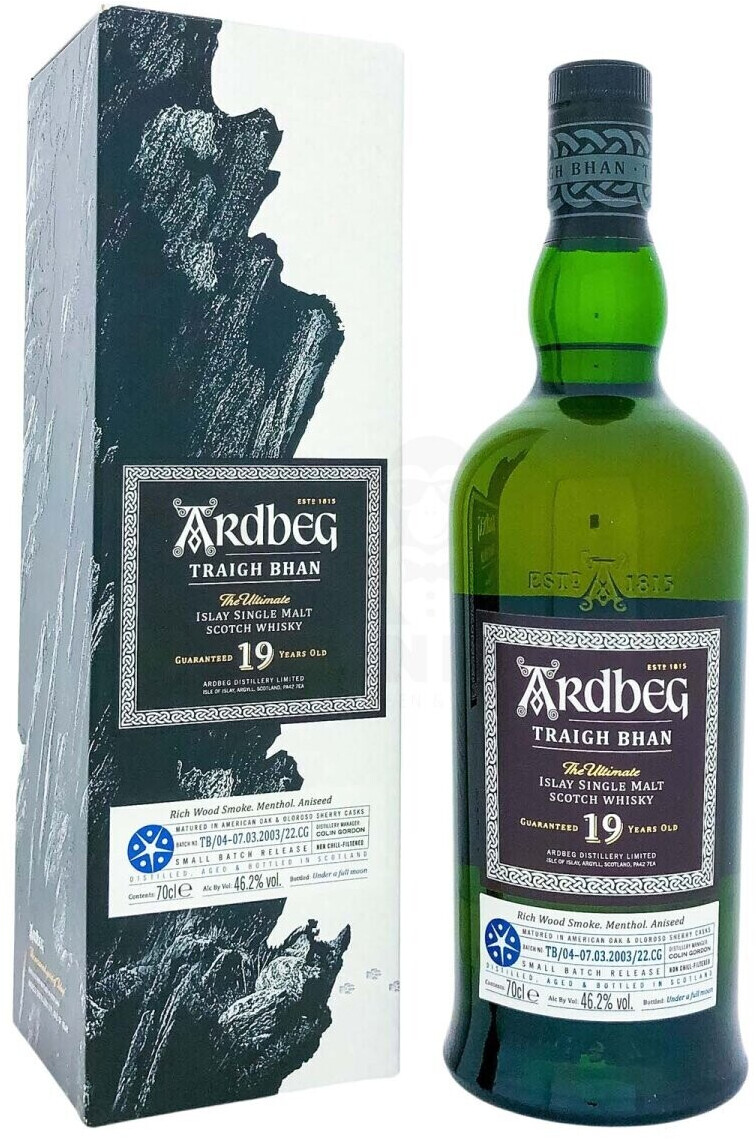 Ardbeg Traigh Bhan 19 Years Batch 4 0,7l 46,2%