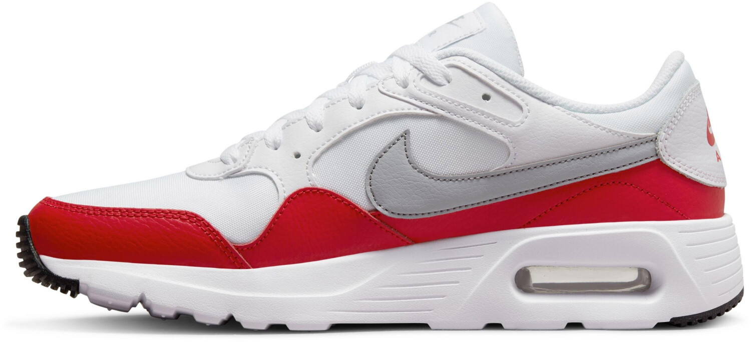 Nike Air Max SC (CW4555-107) white/wolf grey/university red/black