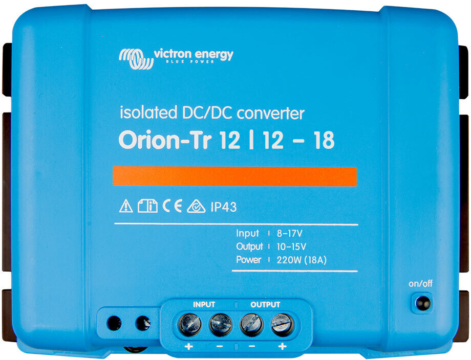Photos - Charger & Jump Starter Victron Energy Victron Victron Orion-Tr DC-DC  (12/12-18 220 W)