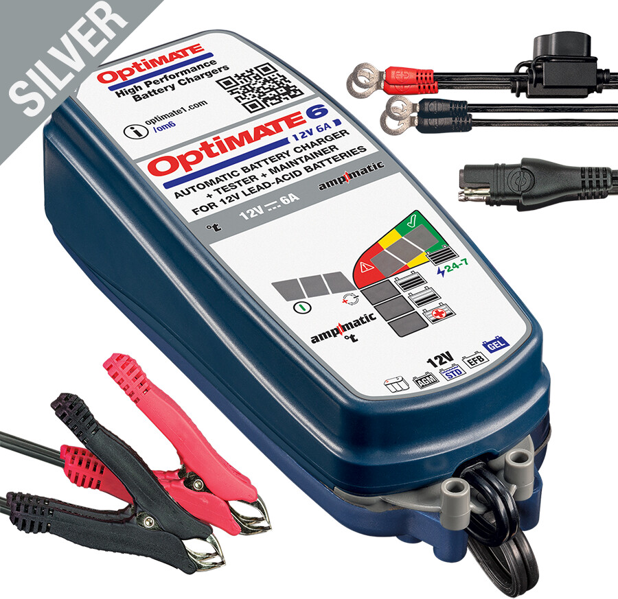 Photos - Charger & Jump Starter OptiMate 6 Ampmatic  (New Version)