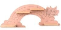 Tonies Wall shelf - Behind the rainbow fairy pink