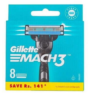 Photos - Razor / Razor Blade Gillette MACH3 Cartridges  (8x)  2022