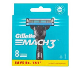 Gillette MACH3 Cartridges 2022 (8x)