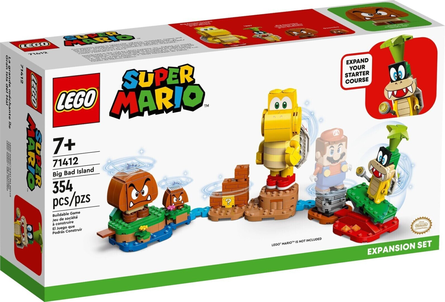 LEGO Super Mario - Ensemble d’extension L’île du Big Bad (71412)