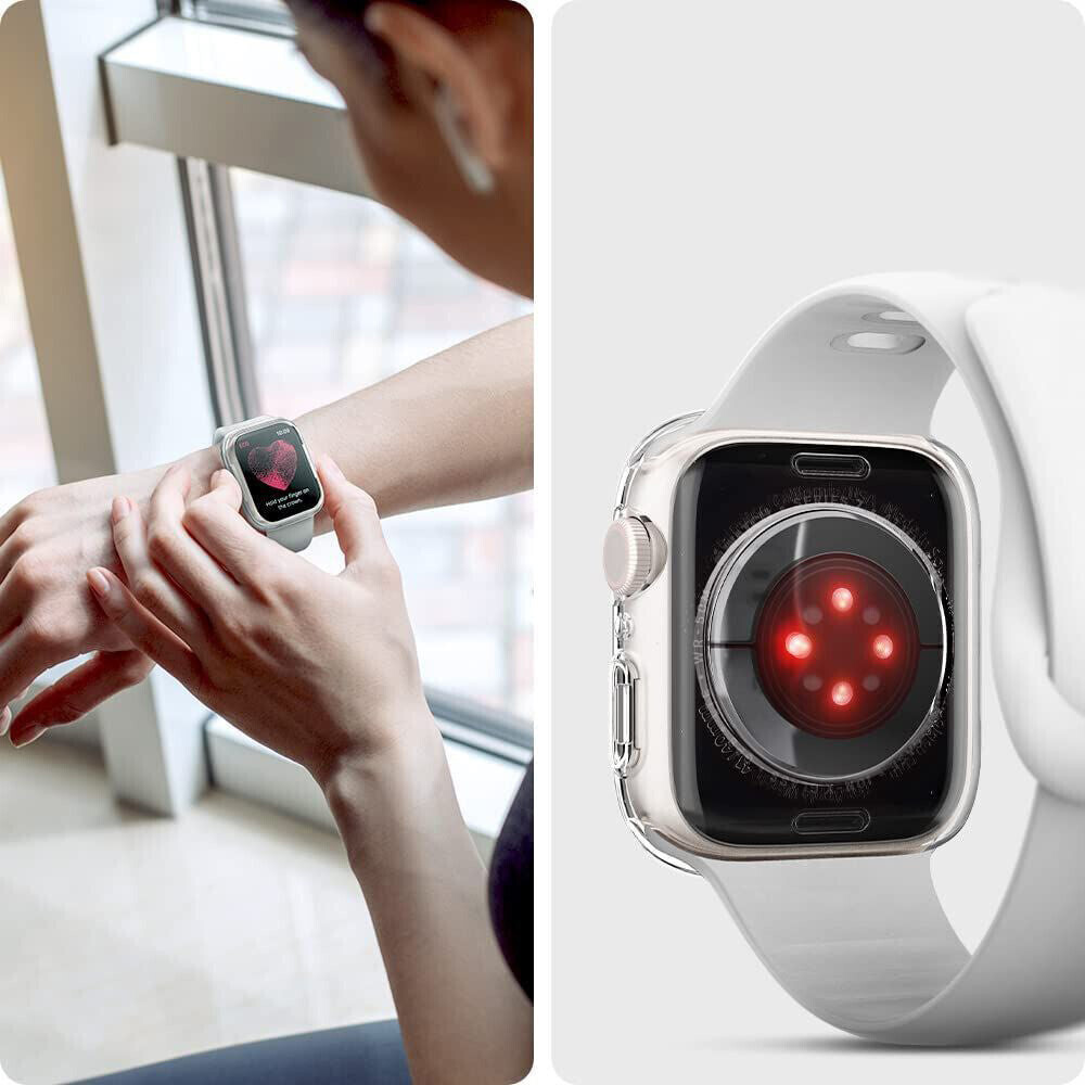 Spigen Liquid Crystal Clear Apple Watch 7 SE 44 45 ab 10 50 Preisvergleich bei idealo