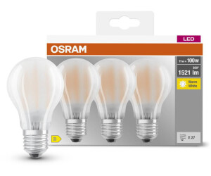 Harnas band Geplooid Osram LED E27 Birne A60 11W/1521lm 2700K 3er Pack weiß (AC32440) ab 9,60 €  | Preisvergleich bei idealo.de