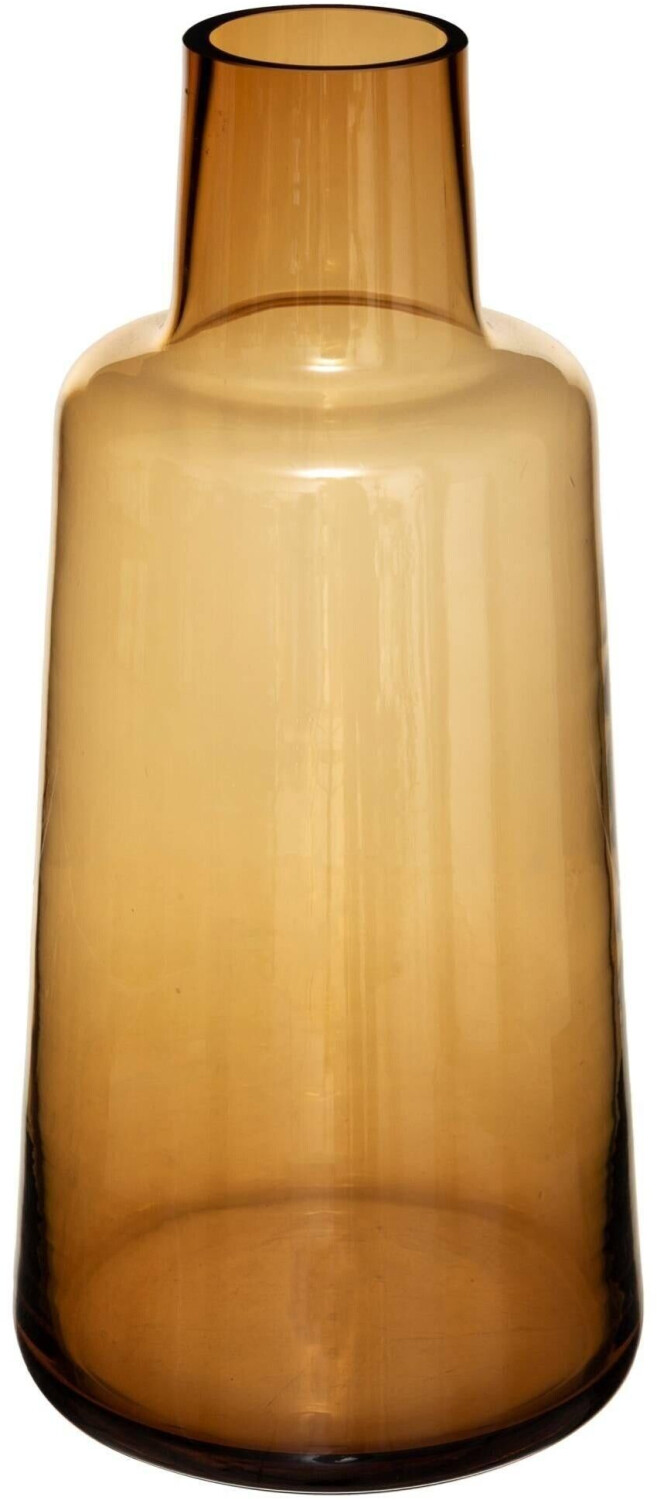 Atmosphera Vase en verre ambre 40 cm