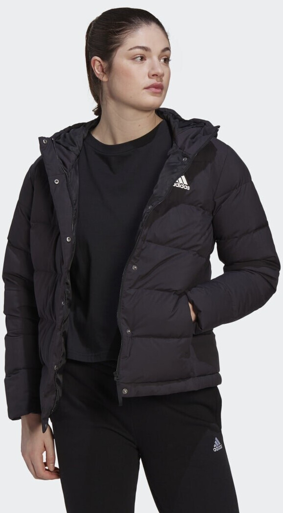 Adidas performance helionic hooded down jacket outlet