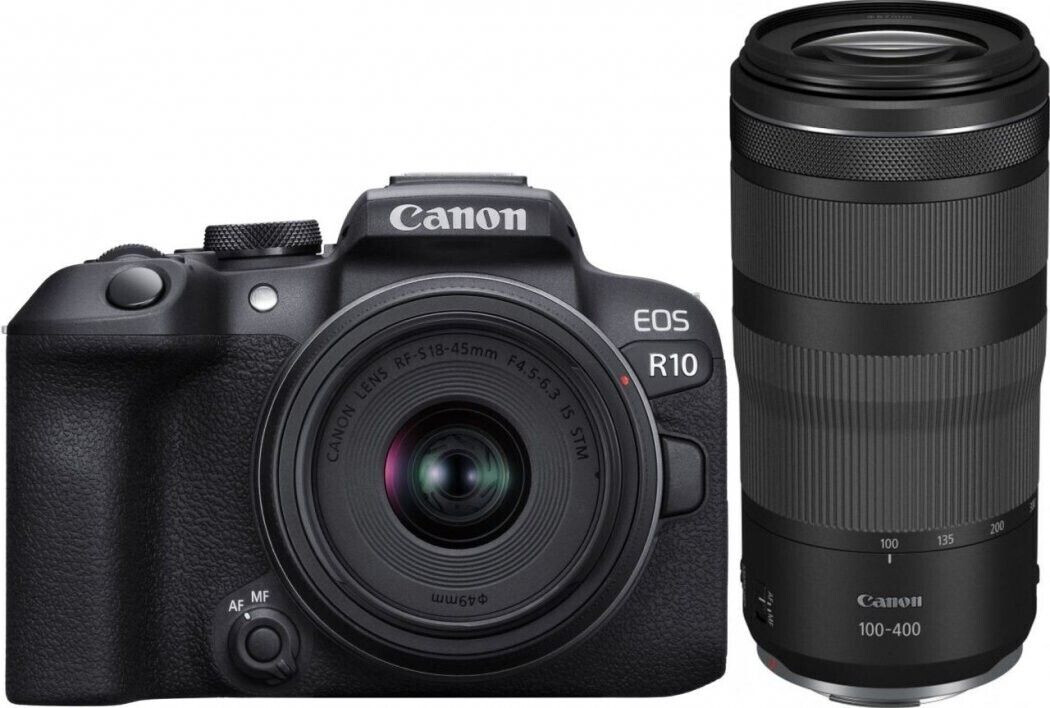 Canon EOS R10 Kit 18-45mm + 100-400mm
