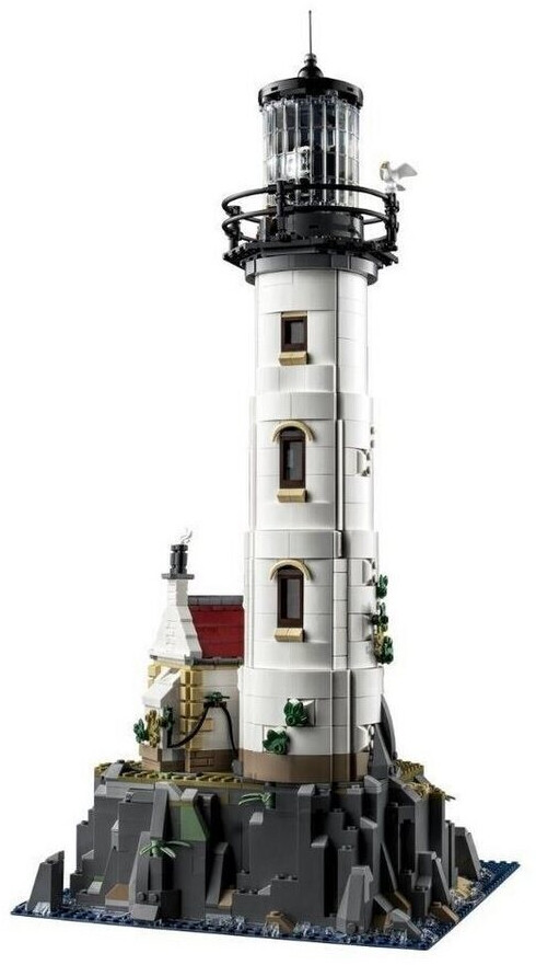 LEGO 21335 Ideas Le Phare Motorisé, Maquette a Construire, Idée Cadeau,  Décoration Maison, avec Minifigurines Marin, Activit : : Jeux et  Jouets