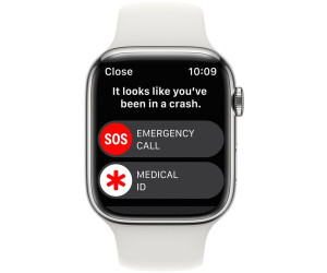Apple watch 4 silver with white band 2025