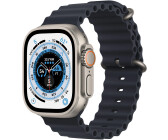 Apple Watch Ultra Cassa in titanio con Cinturino Ocean mezzanotte