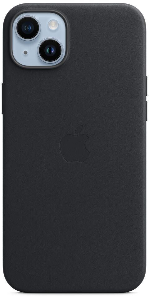 Apple Leather Case with MagSafe (iPhone 14 Plus) Midnight