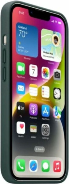 Apple Leder Case mit MagSafe (iPhone 14 Plus) Waldgrün, Bild 6
