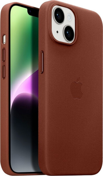 Apple Leder Case mit MagSafe (iPhone 14 Plus) Umbra, Bild 5