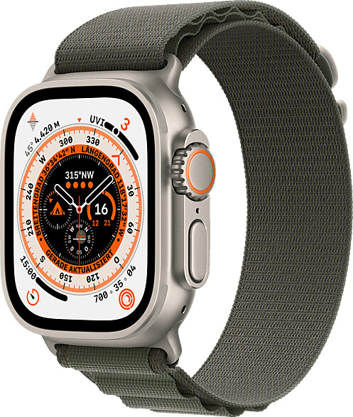 Lumiere verte best sale sous apple watch