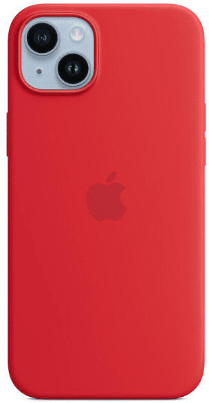 Apple Silicone Case with MagSafe (iPhone 14 Plus) RED