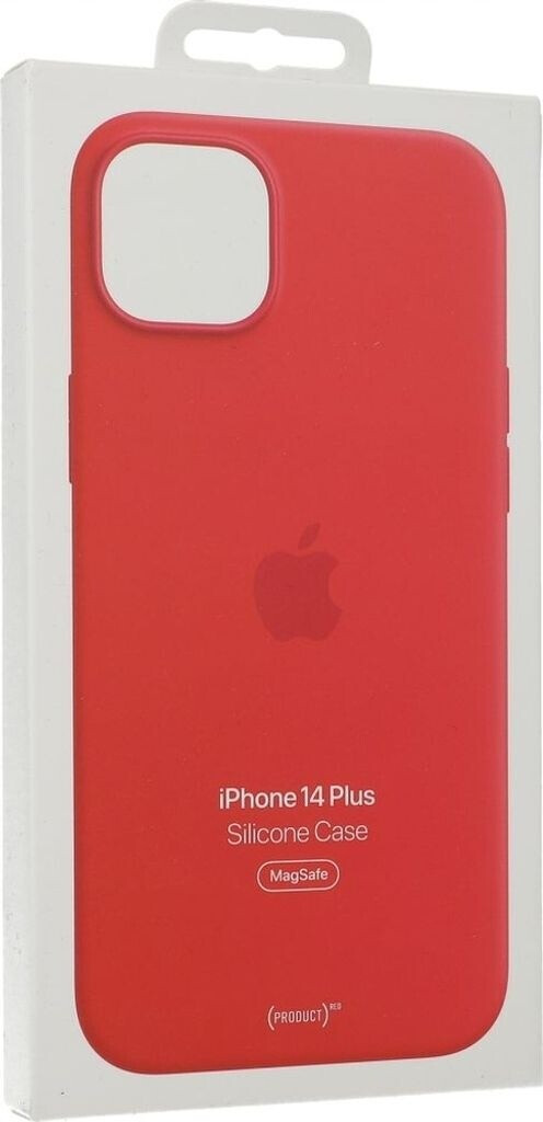 Custodia In Silicone Morbido Bakicey Per IPhone 14 Plus – Motivo Ondulato, Antiurto E Ultra Sottile (rosa Rosso)