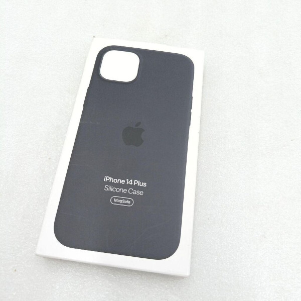 Apple Silikon Case mit MagSafe (iPhone 14 Plus) Mitternacht, Bild 12
