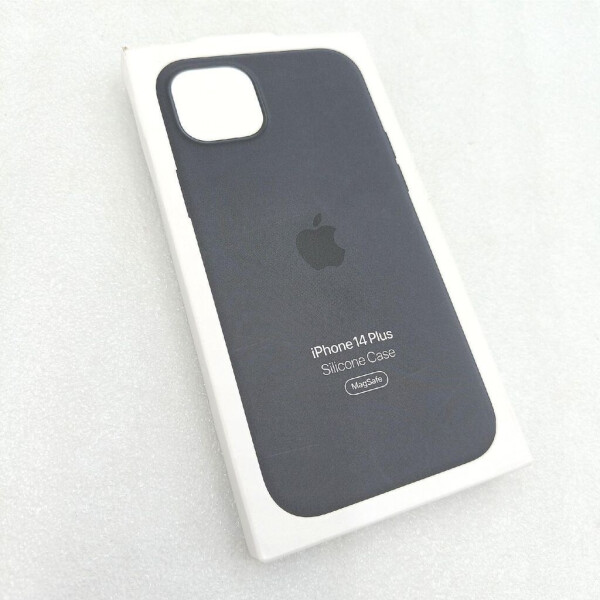 Apple Silikon Case mit MagSafe (iPhone 14 Plus) Mitternacht, Bild 13