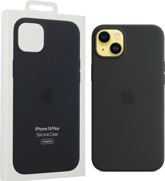 Apple Silikon Case mit MagSafe (iPhone 14 Plus) Mitternacht, Bild 8