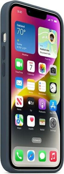 Apple Silikon Case mit MagSafe (iPhone 14 Plus) Sturmblau, Bild 6