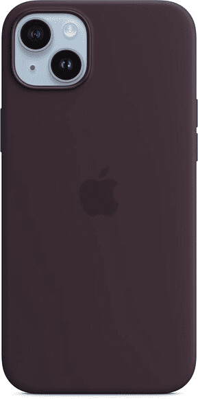 Apple Silicone Case with MagSafe (iPhone 14 Plus) Elderberry