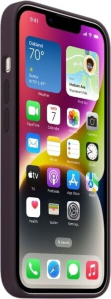 Apple Silikon Case mit MagSafe (iPhone 14 Plus) Holunder, Bild 6