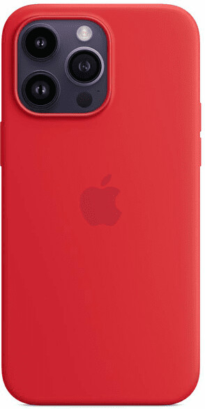 Apple Silicone Case with MagSafe (iPhone 14 Pro Max) RED