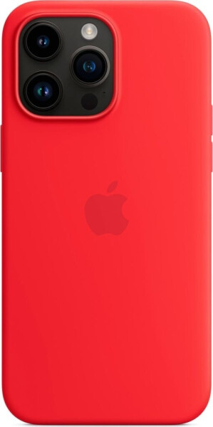 Apple Silikon Case mit MagSafe (iPhone 14 Pro Max) RED