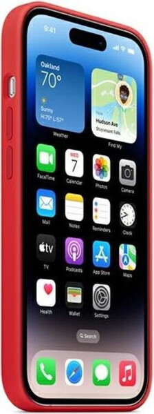 Apple Silikon Case mit MagSafe (iPhone 14 Pro Max) RED, Bild 14
