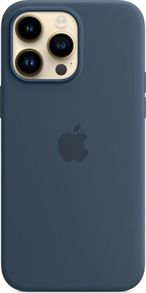 Apple Silikon Case mit MagSafe (iPhone 14 Pro Max) Sturmblau, Bild 2