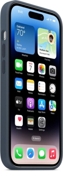 Apple Silikon Case mit MagSafe (iPhone 14 Pro Max) Sturmblau, Bild 7