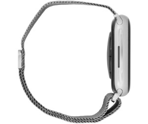 Apple Watch Series 9 GPS + Cellular - 45mm - Boîtier Acier Argent -  Bracelet Silver Milanese Loop