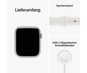 Apple watch series 3 gps with white sport band clearance