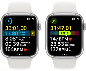Buy Apple Watch Series 8 GPS 45mm Silver Aluminium Sport Band