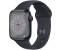 Apple Watch Series 8 4G 41mm Aluminium Mitternacht Sportarmband Mitternacht