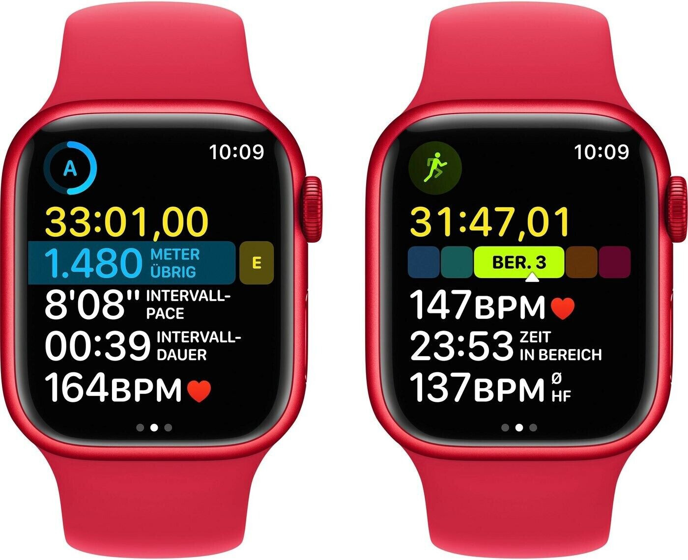 Apple Watch Series 8 4G 41mm Aluminium PRODUCT RED Sportarmband PRODUCT RED ab 378 58 Preisvergleich bei idealo