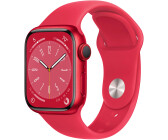 Apple Watch Series 8 GPS 41mm Aluminium PRODUCT(RED) Sportarmband PRODUCT(RED)