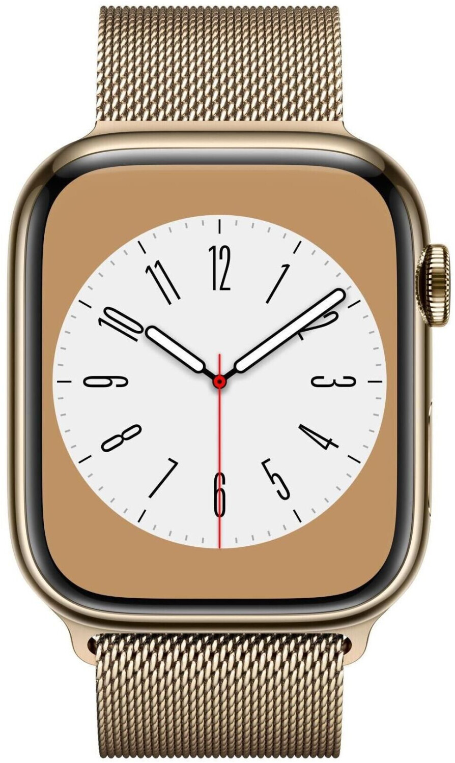 ab Preise) Apple 2024 Milanaise 4G Preisvergleich (Februar Watch 45mm bei | Series 8 687,95 Edelstahl Gold € Gold