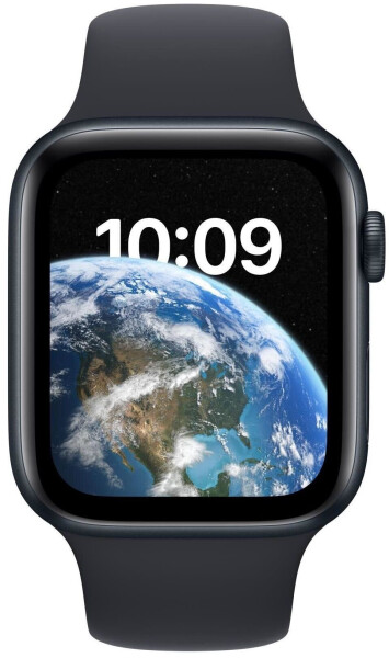 Apple Watch SE 2022 GPS 44mm Mitternacht Sportarmband Mitternacht, Bild 2