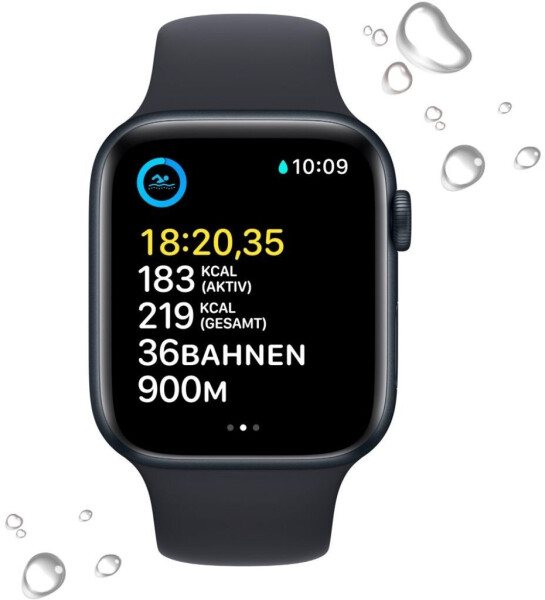 Apple Watch SE 2022 GPS 44mm Mitternacht Sportarmband Mitternacht, Bild 5