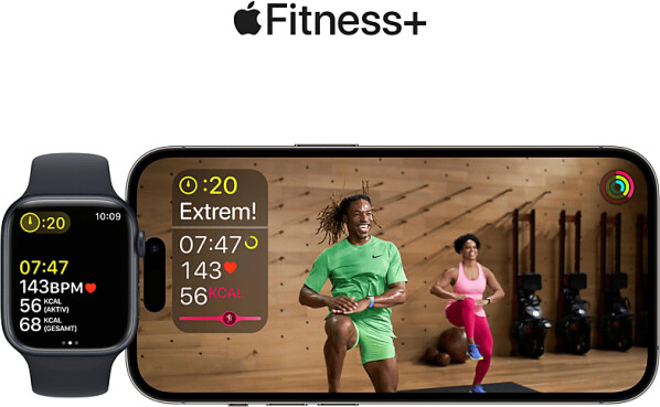 Apple Watch SE 2022 GPS 44mm Mitternacht Sportarmband Mitternacht, Bild 8
