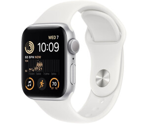 Apple Watch SE 2022 GPS 40mm silber Sportarmband weiB ab 279 00 Dezember 2024 Preise Preisvergleich bei idealo