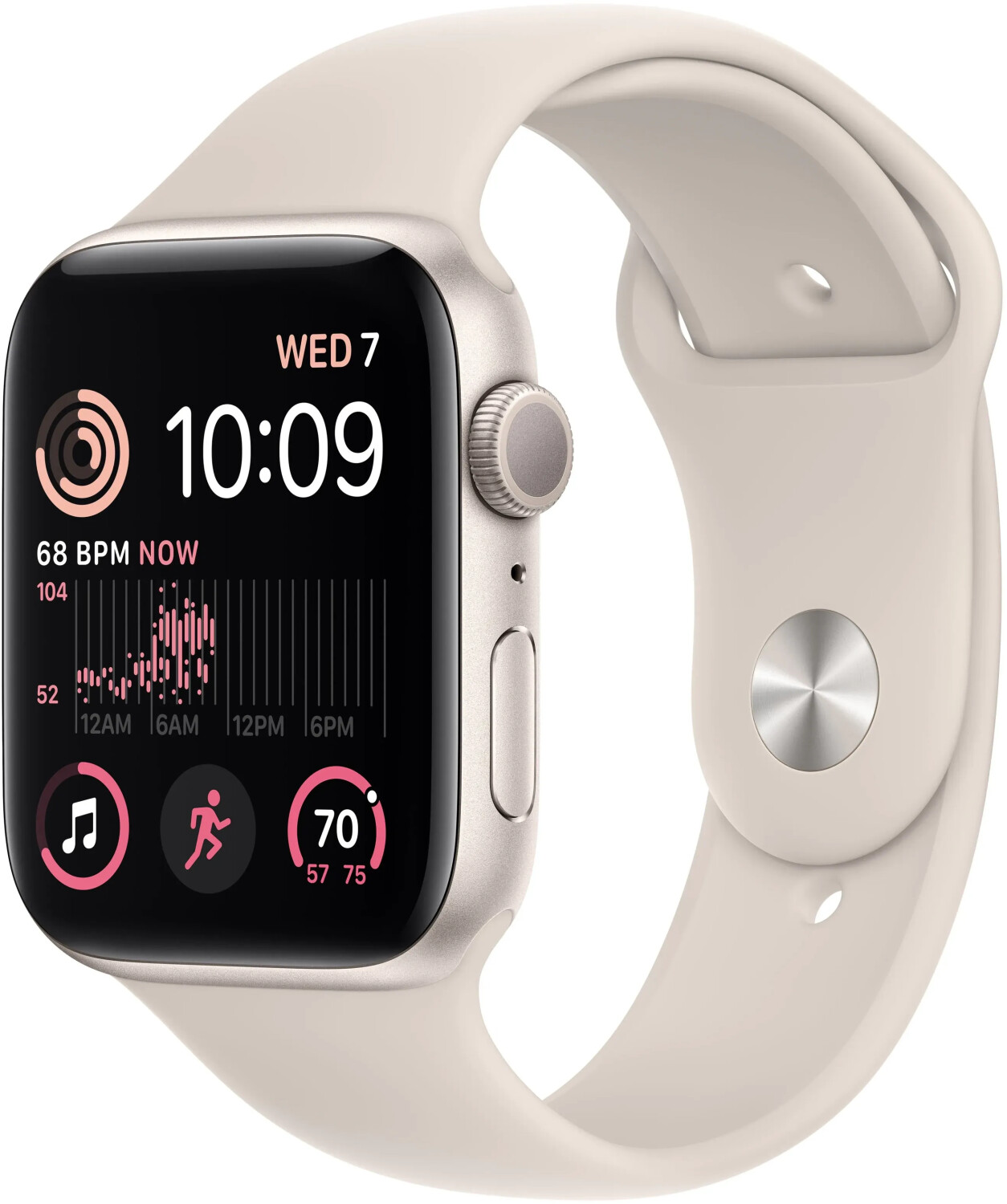Apple Watch SE 2022 GPS 44mm Polarstern Sportarmband Polarstern ab 265 90 Dezember 2024 Preise Preisvergleich bei idealo