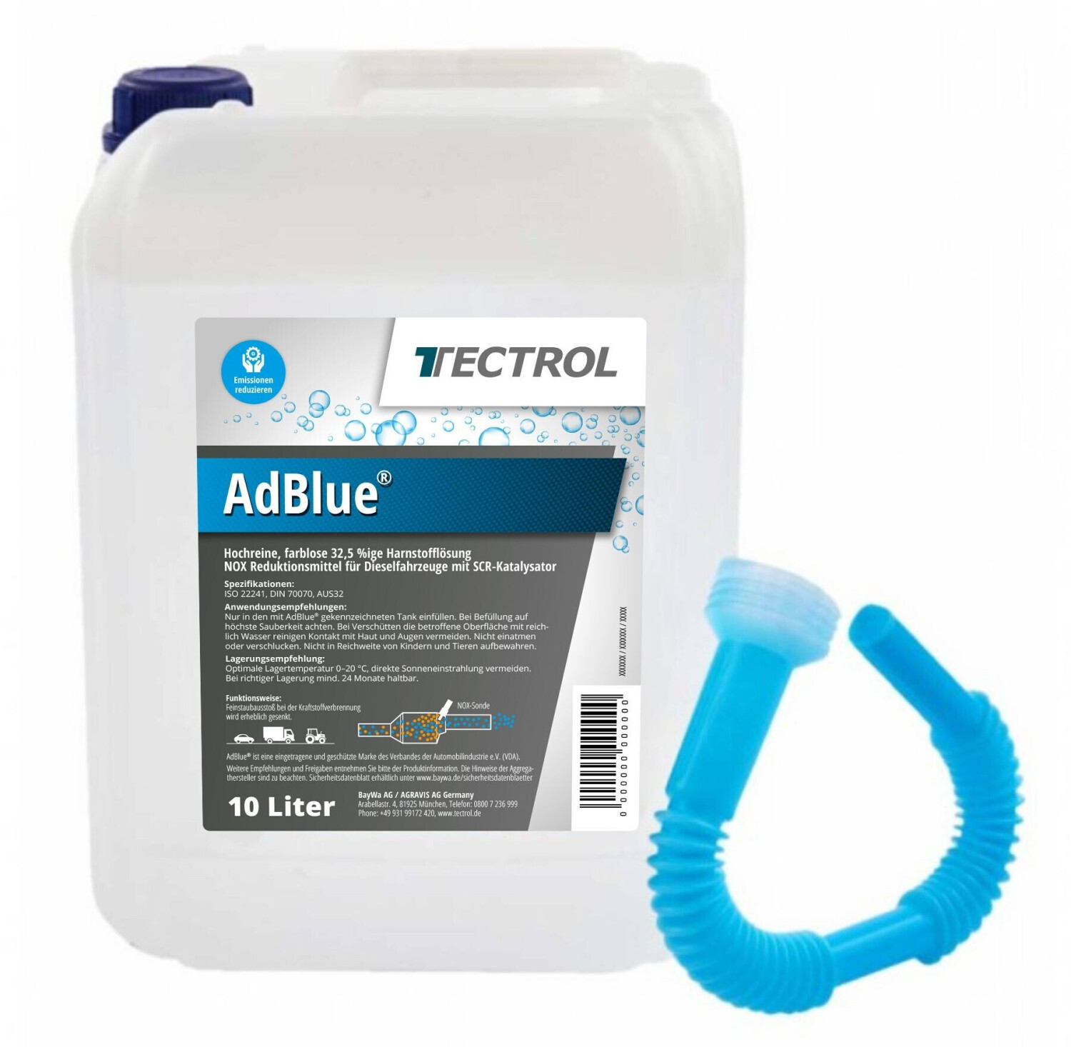 AdBlue AGROLA inkl. Füllschlauch 20 Liter (2x 10 Liter) - versando - ,  19,99 €