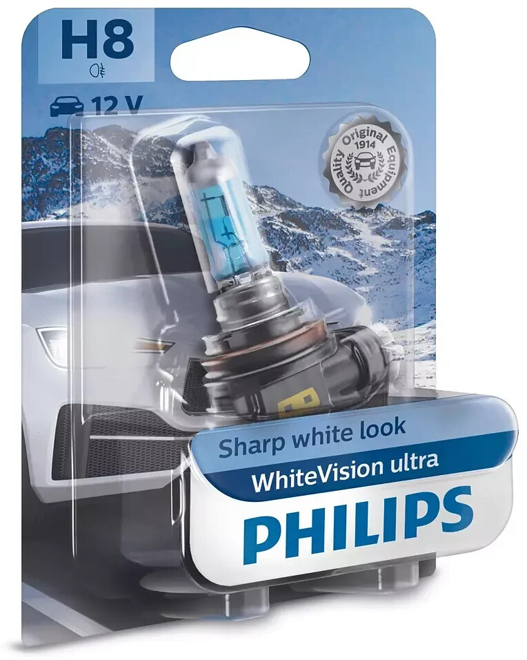 Philips RacingVision GT200 H4 lampadina fari auto +200%, set de 2 :  : Auto e Moto