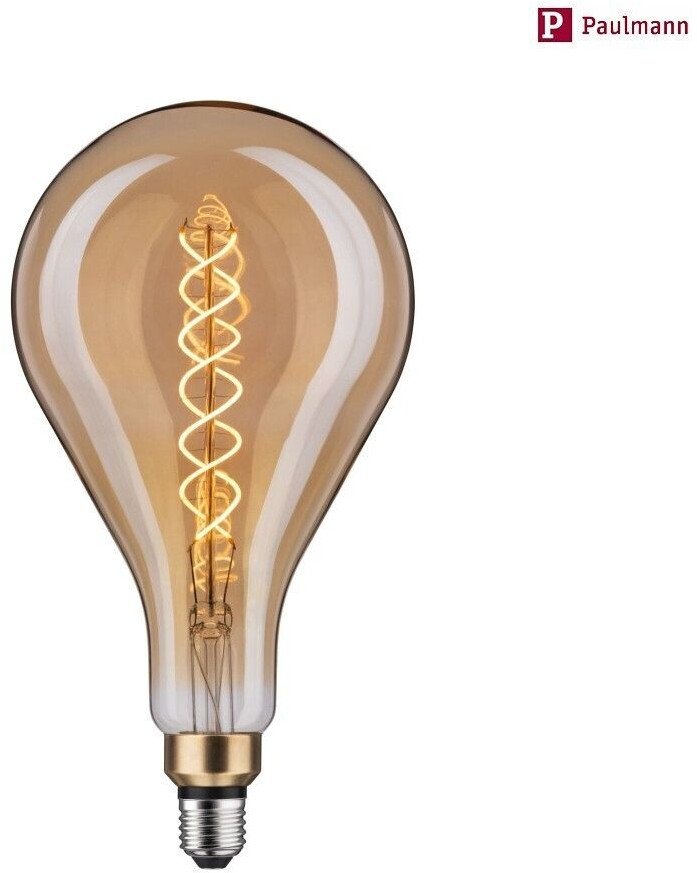 Paulmann LED Filament BIG 37,58 / bei Preisvergleich DROP | 400lm 1800K (28867) Gold ab € Doppel-Spiral dimmbar 7W Ø 16cm 30cm L E27