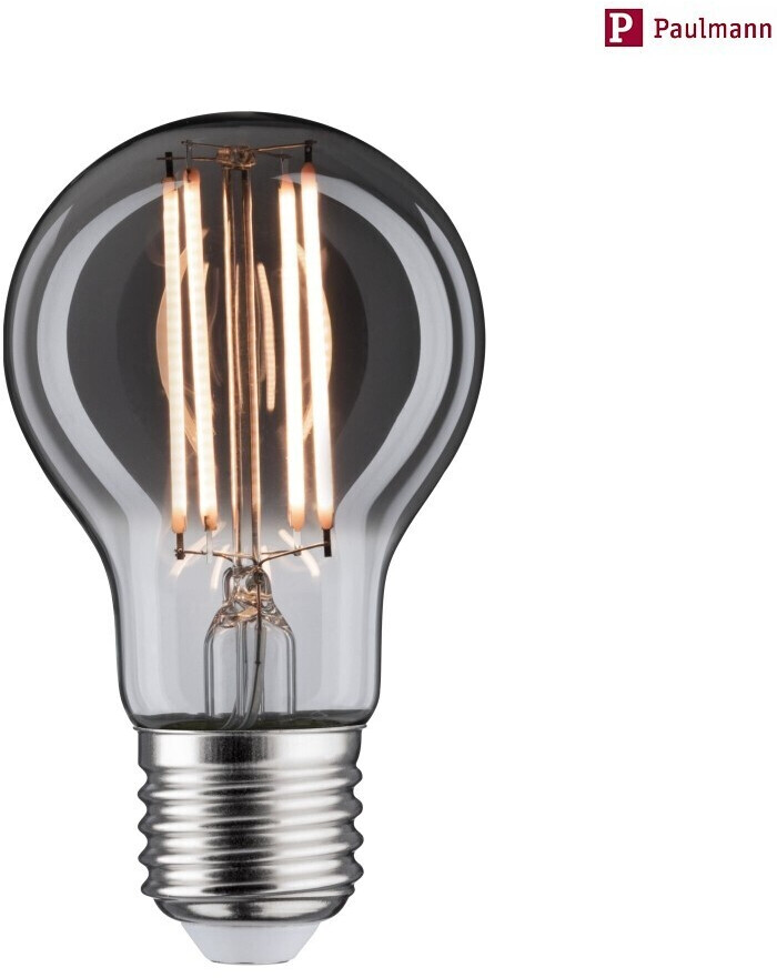 Paulmann LED Filament Birnenlampe A60 VINTAGE 1879 E27 7.5W 1800K 350lm  dimmbar Rauchglas (28861) ab 10,71 € | Preisvergleich bei